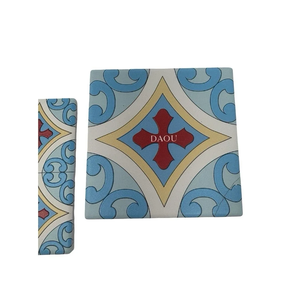 DAOU VINEYARDS Ceramic Coasters Set Of 2 NEW IN BOX Lebanese Exclusive Set